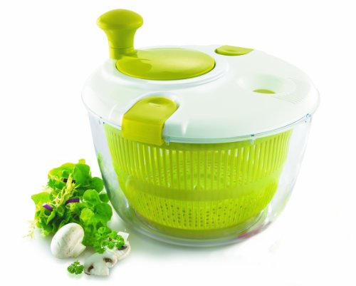IBILI CENTRIFUGADORA Con MANIVELA Confort 24, Stainless Steel, weiß/grün, 24 x 24 x 16 cm IBILI CENTRIFUGADORA Con MANIVELA Confort 24, Stainless Steel, weiß/grün, 24 x 24 x 16 cm von IBILI