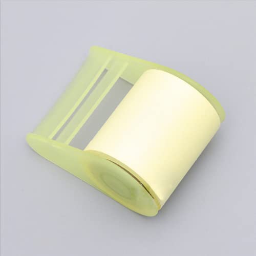 Haftnotizen Rolle Selbstklebende Sticky Note Klebezettel mit Abroller Büro Hause Haftnotizzettel Abreißbare Notizblöcke Einfarbige Haftnotizen Anpassbarer Länge Postit für Schule Kinder Lehrer Reise von IBLUELOVER