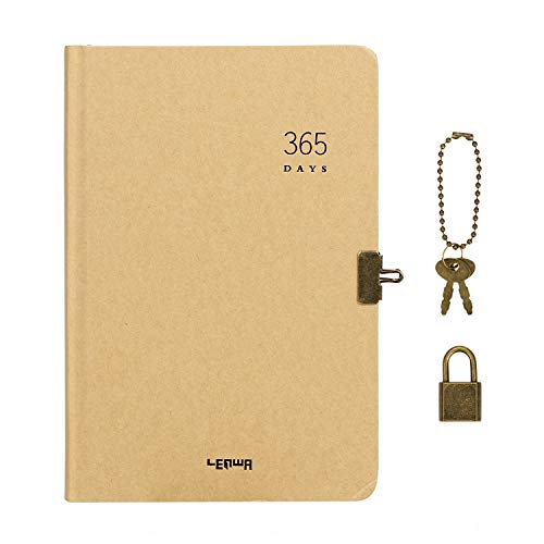 Student Notizbuch A5 Verdicktes Tagebuch Kraftpapier mit Schloss Blanko Notizblock Einfaches 365-Tage Tagebuch Persönlichkeit Reisetagebuch Startseite Notiz Malerei Skizzenbuch Geschäftsbuch Notebook Student Notizbuch A5 Verdicktes Tagebuch Kraftpapier mit Schloss Blanko Notizblock Einfaches 365-Tage Tagebuch Persönlichkeit Reisetagebuch Startseite Notiz Malerei Skizzenbuch Geschäftsbuch Notebook von IBLUELOVER