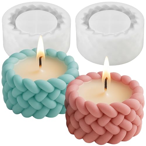 IBOPUXIU 2 Kerzenhalter Silikonform, Wiederverwendbare Silikon Gießformen, 3D silikonform blumen für Beton, Gips, Epoxidharz, Seife, Schokolade, Aromatherapie, DIY Dekoration IBOPUXIU 2 Kerzenhalter Silikonform, Wiederverwendbare Silikon Gießformen, 3D silikonform blumen für Beton, Gips, Epoxidharz, Seife, Schokolade, Aromatherapie, DIY Dekoration von IBOPUXIU
