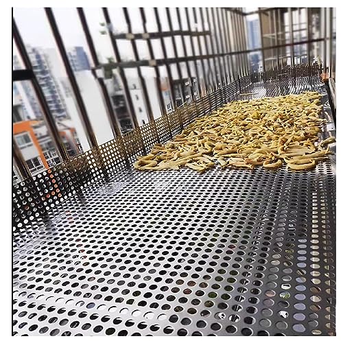 IBOWZ Lochblech Edelstahl Lochplatte aus Edelstahl 304, dekoratives Siebgitter-Blech, Lochdurchmesser 10 mm, Fallschutz-Lochplatte, auslaufsichere Fensterpolster IBOWZ Lochblech Edelstahl Lochplatte aus Edelstahl 304, dekoratives Siebgitter-Blech, Lochdurchmesser 10 mm, Fallschutz-Lochplatte, auslaufsichere Fensterpolster von IBOWZ