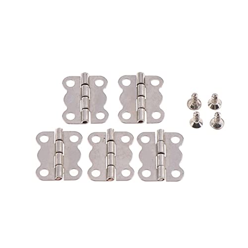 IBOWZ Scharniere Klappbar, 20 Stücke 16x14mm Antike Schmuckschatulle Schrank Scharnier IBOWZ Scharniere Klappbar, 20 Stücke 16x14mm Antike Schmuckschatulle Schrank Scharnier von IBOWZ