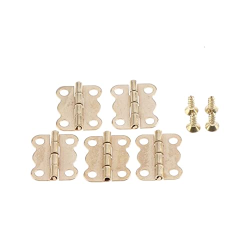 IBOWZ Scharniere Klappbar, 20 Stücke 16x14mm Antike Schmuckschatulle Schrank Scharnier IBOWZ Scharniere Klappbar, 20 Stücke 16x14mm Antike Schmuckschatulle Schrank Scharnier von IBOWZ