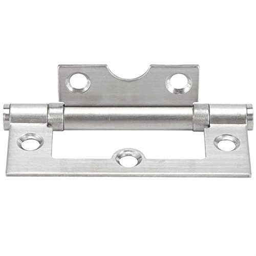 IBOWZ Scharniere Klappbar, 6Pcs Silent Flush Scharniere für Türen Windows Starke Durable Silber von IBOWZ