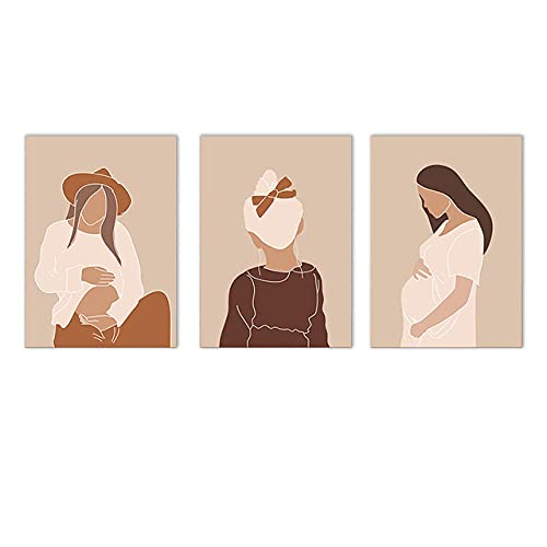 IBUKHSDGYIFH Nordic Schwangere Frau Wandkunst Poster Und Druck Liebe Mutter Kind Leinwand Malerei Moderne Bilder Für Wohnzimmer Dekoration Ungerahmt-40X50cmx3 IBUKHSDGYIFH Nordic Schwangere Frau Wandkunst Poster Und Druck Liebe Mutter Kind Leinwand Malerei Moderne Bilder Für Wohnzimmer Dekoration Ungerahmt-40X50cmx3 von IBUKHSDGYIFH