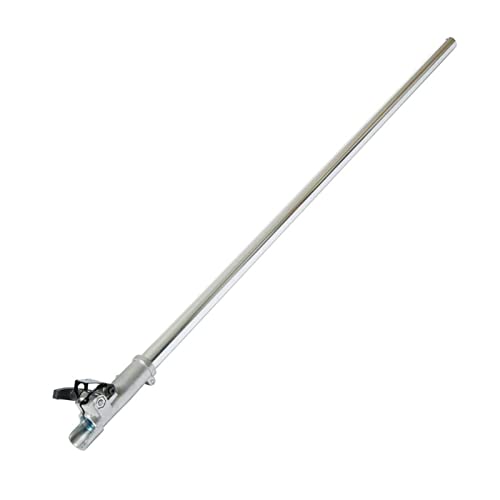 ICAMAS 75CM Verlängerungsstange Aluminium 26mm/28mm Rohr 7/9 Zähne Welle Schnellkupplung for Garten Motorsense Kettensäge mit hohen Ästen (Color : 28mm 9 Teeth) von ICAMAS