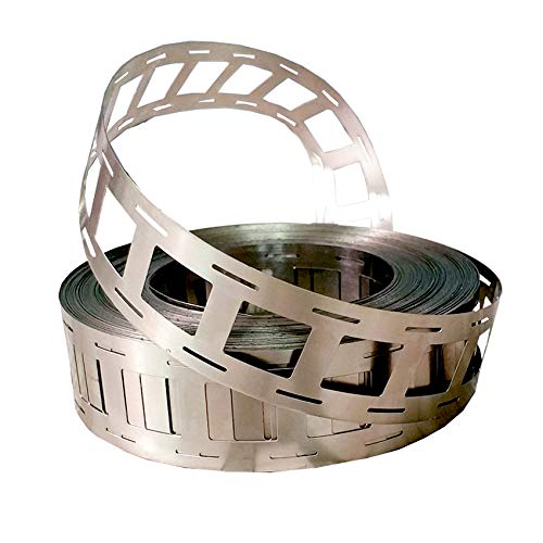 ICAMAS Reiner Nickelstreifen, 2P, 0,15 x 27 mm, 18650-Lithium-Akku, Nickelstreifen-Schweißband, 99,96% hochreiner Reiner Nickelgürtel, 1 m ICAMAS Reiner Nickelstreifen, 2P, 0,15 x 27 mm, 18650-Lithium-Akku, Nickelstreifen-Schweißband, 99,96% hochreiner Reiner Nickelgürtel, 1 m von ICAMAS