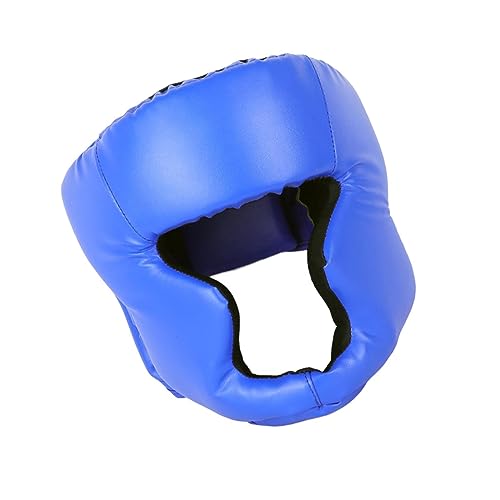 ICDKOYK Schlanker Box und Sparring Kopfschutz. Praktischer MMA Kopfschutz, Blau, Kind von ICDKOYK