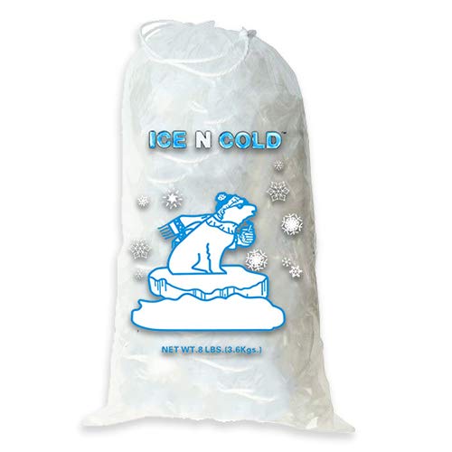 ICE N COLD Eisbeutel mit Kordelzug, 3.6 kg, 400 Stück, 37 Mikrometer, Kunststoff, Lagerbeutel, Kühler nicht im Lieferumfang enthalten ICE N COLD Eisbeutel mit Kordelzug, 3.6 kg, 400 Stück, 37 Mikrometer, Kunststoff, Lagerbeutel, Kühler nicht im Lieferumfang enthalten von ICE N COLD