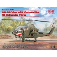 AH-1G Cobra with Vietnam War US Helicopter Pilots von ICM