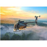 AH-6J Little Bird, US Special Forces Attack Helicopter von ICM