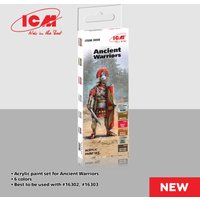 Acrylic Paint Set - Ancient Warriors [6 x 12 ml] von ICM