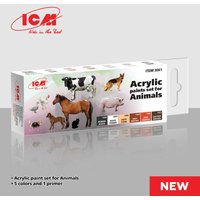 Acrylic Paint Set - Animals [6 x 12 ml] von ICM