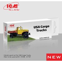 Acrylic Paint Set for USA Cargo Trucks von ICM