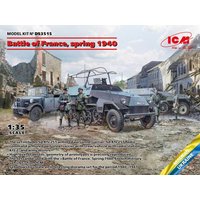 Battle of France, spring 1940. German combat vehicles von ICM