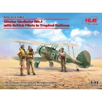 Gloster Gladiator Mk.I with British Pilots in Tropical Uniform von ICM