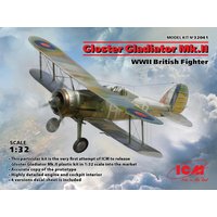 Gloster Gladiator Mk.II, WWII British Fighter von ICM