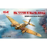 Heinkel He 111 H-6 North Africa - WWII German Bomber - Limited Edition von ICM