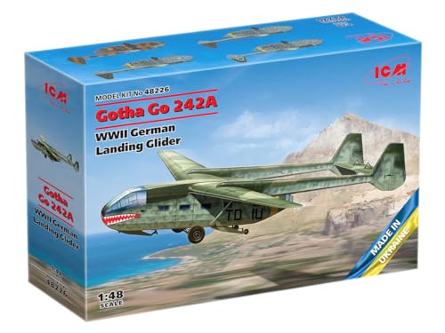 ICM 48226-1:48 Gotha Go 242A, WWII German Landing Glider - Neu von ICM