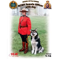 RCMP Female Officer with dog von ICM