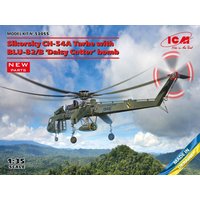 Sikorsky CH-54A Tarhe with BLU-82/B Daisy Cutter bomb von ICM