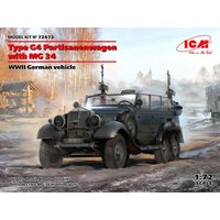 Type G4 Partisanenwagen with MG 34, WWII German vehicle von ICM