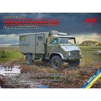 Unimog S 404 with box body - German military truck von ICM