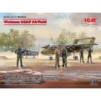 Vietnam USAF Airfield (Cessna O-2A, OV-10 Bronco, US Pilots & Ground Personal) von ICM