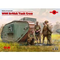 WWI British Tank Crew (4 figures) von ICM