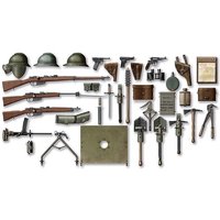 WWI Italienische Infanterie-Waffen und Zubehör WWI Italienische Infanterie-Waffen und Zubehör von ICM