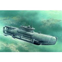 WWII deutsches U-Boot Typ XXVIIB Seehund - späte Ausführung WWII deutsches U-Boot Typ XXVIIB Seehund - späte Ausführung von ICM