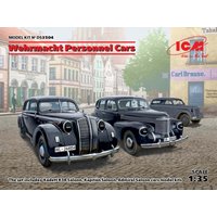 Wehrmacht Personnel Cars (Kadett K38 Salo Kapitan Saloon,Admiral Saloon) von ICM