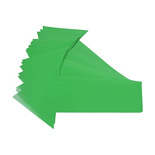 Pfeil-Aufkleber, Richtungsaufkleber, Boden-/Fensteraufkleber, 30,5 x 15,2 cm, 24 Stück, Markierungsschild, abnehmbare Pfeile, Aufkleber für Lagerveranstaltungen (Neongrün) von ICObuty