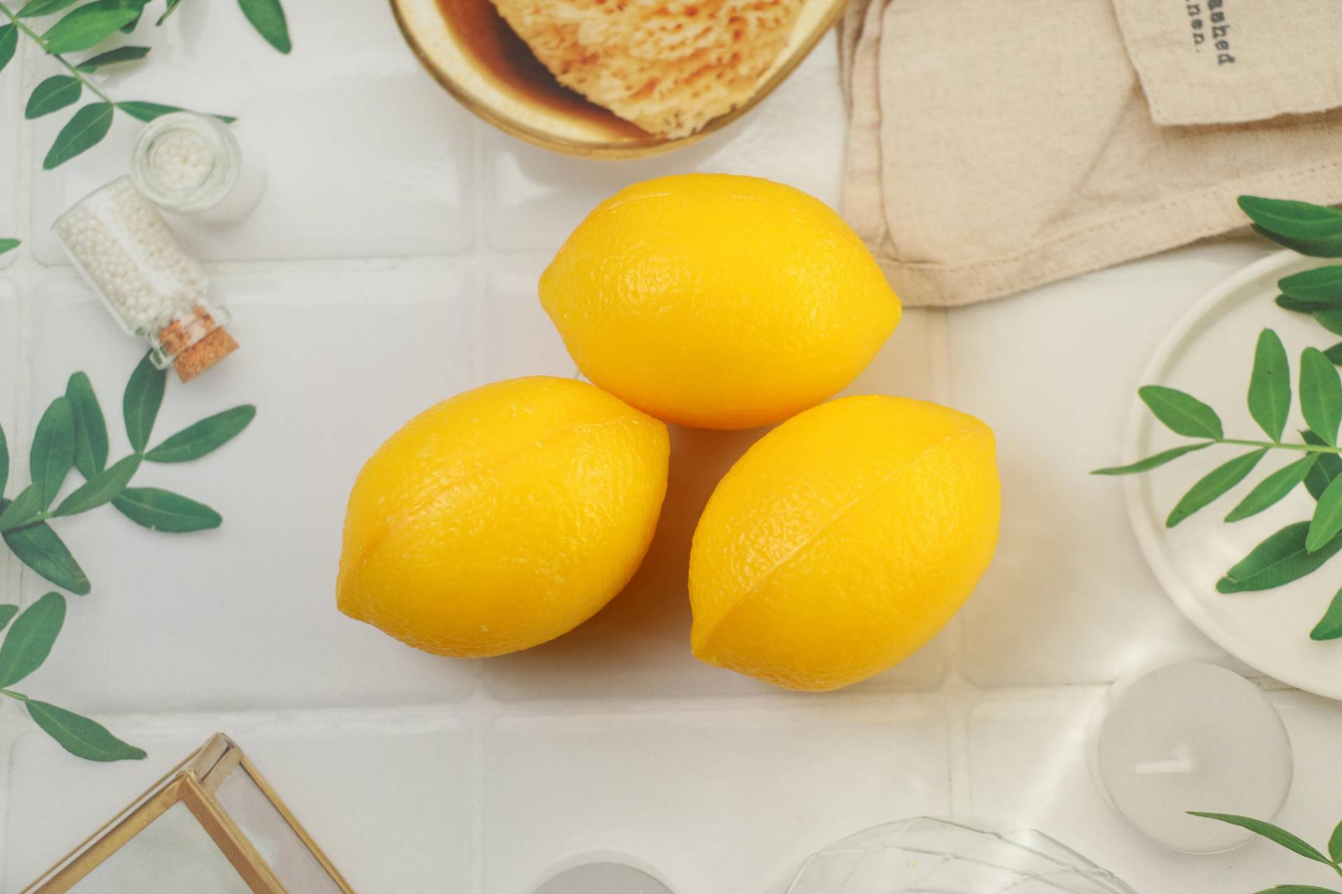 Handgemachte Lemon Seife, Gästeseife, Zitronen von ICSoap