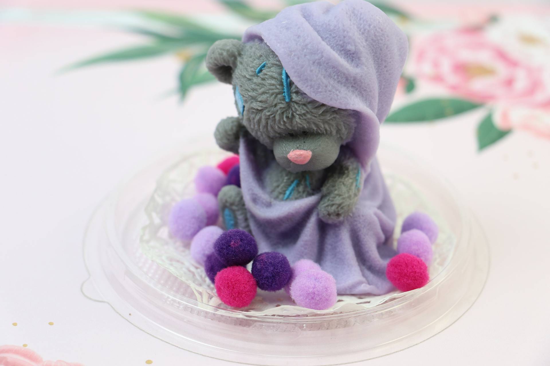 Handgemachte Seife "Teddybär Mit Dem Handtuch" von ICSoap
