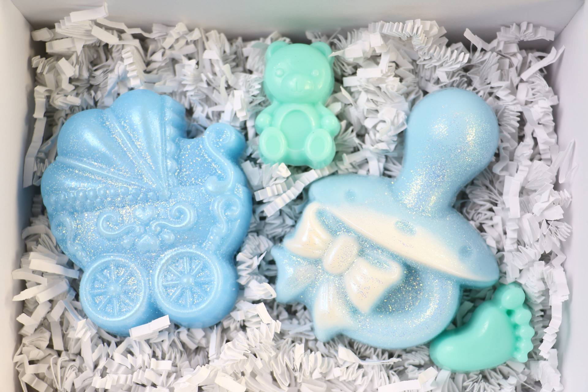 Handgemachtes Seifenset "Baby Boy"/ Welcome Baby/Newborn/New Baby/Boy Handgemachtes Seifenset "Baby Boy"/ Welcome Baby/Newborn/New Baby/Boy von ICSoap