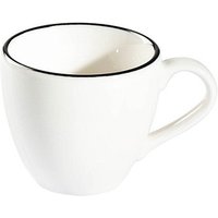 12 ID Fine Espressotasse Modest Black Alzar weiß 0,08 l 12 ID Fine Espressotasse Modest Black Alzar weiß 0,08 l von ID Fine