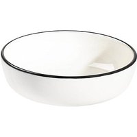 12 ID Fine Schalen Modest Black Stolt weiß 14,0 cm von ID Fine