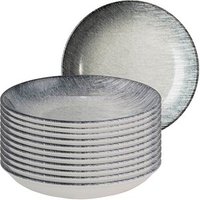 12 ID Fine Teller Brezza Valle blau/grau 25,0 cm von ID Fine