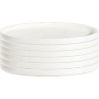 6 ID Fine Teller Stolt oval weiß 32,0 cm von ID Fine