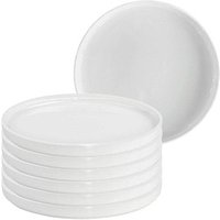6 ID Fine Teller Stolt-white weiß 25,5 cm 6 ID Fine Teller Stolt-white weiß 25,5 cm von ID Fine