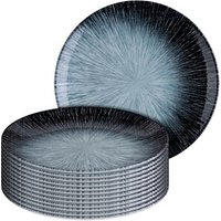 ID Fine Teller Vortex Lona weiß/blau Ø 25,0 cm, 12 St. von ID Fine