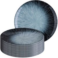 ID Fine Teller Vortex Lona weiß/blau Ø 27,0 cm, 12 St. von ID Fine