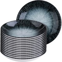 ID Fine Teller Vortex Valle tief weiß/blau Ø 22,0 cm, 12 St. von ID Fine