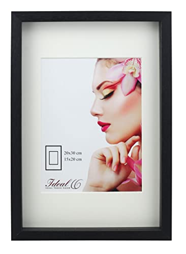 IDEAL TREND 3D Objektrahmen Holz Bilderrahmen Wanddeko Collage Poster Shirt Trikot Rahmen HR: Farbe: Schwarz | Format: 40x60 IDEAL TREND 3D Objektrahmen Holz Bilderrahmen Wanddeko Collage Poster Shirt Trikot Rahmen HR: Farbe: Schwarz | Format: 40x60 von IDEAL TREND