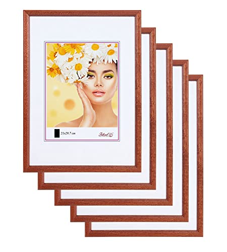 IDEAL TREND 3er 5er Set Holz Bilderrahmen Foto Rahmen Holzrahmen Wanddeko Collage Poster S236: Farbe: 5er Pack Braun | Format: 30x40 IDEAL TREND 3er 5er Set Holz Bilderrahmen Foto Rahmen Holzrahmen Wanddeko Collage Poster S236: Farbe: 5er Pack Braun | Format: 30x40 von IDEAL TREND