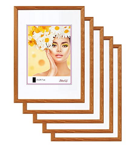 IDEAL TREND 3er 5er Set Holz Bilderrahmen Foto Rahmen Holzrahmen Wanddeko Collage Poster S236: Farbe: 5er Pack Eiche | Format: 40x60 IDEAL TREND 3er 5er Set Holz Bilderrahmen Foto Rahmen Holzrahmen Wanddeko Collage Poster S236: Farbe: 5er Pack Eiche | Format: 40x60 von IDEAL TREND
