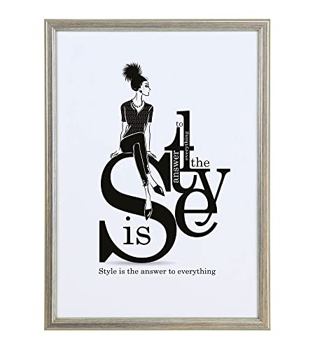 IDEAL TREND EKO Massiv Holz Bilderrahmen Foto Rahmen Holzrahmen Wanddeko Collage Poster S236: Farbe: Silber | Format: 20x30 IDEAL TREND EKO Massiv Holz Bilderrahmen Foto Rahmen Holzrahmen Wanddeko Collage Poster S236: Farbe: Silber | Format: 20x30 von IDEAL TREND