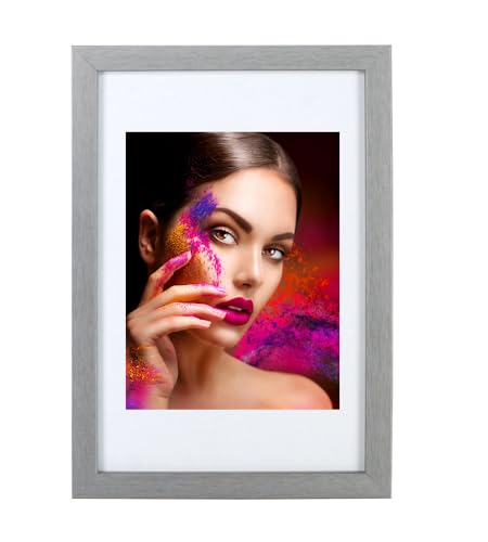 IDEAL TREND Holz Bilderrahmen Lifestyle Plexi Foto Rahmen Collage Wanddeko Poster HR-25: Farbe: Silber | Format: 15x20 IDEAL TREND Holz Bilderrahmen Lifestyle Plexi Foto Rahmen Collage Wanddeko Poster HR-25: Farbe: Silber | Format: 15x20 von IDEAL TREND