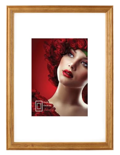 IDEAL TREND Leano Holz Bilderrahmen Wanddeko Collage Poster Foto Rahmen S190: Farbe: Eiche | Format: 30x30 von IDEAL TREND